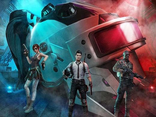 和平精英线上预热海报