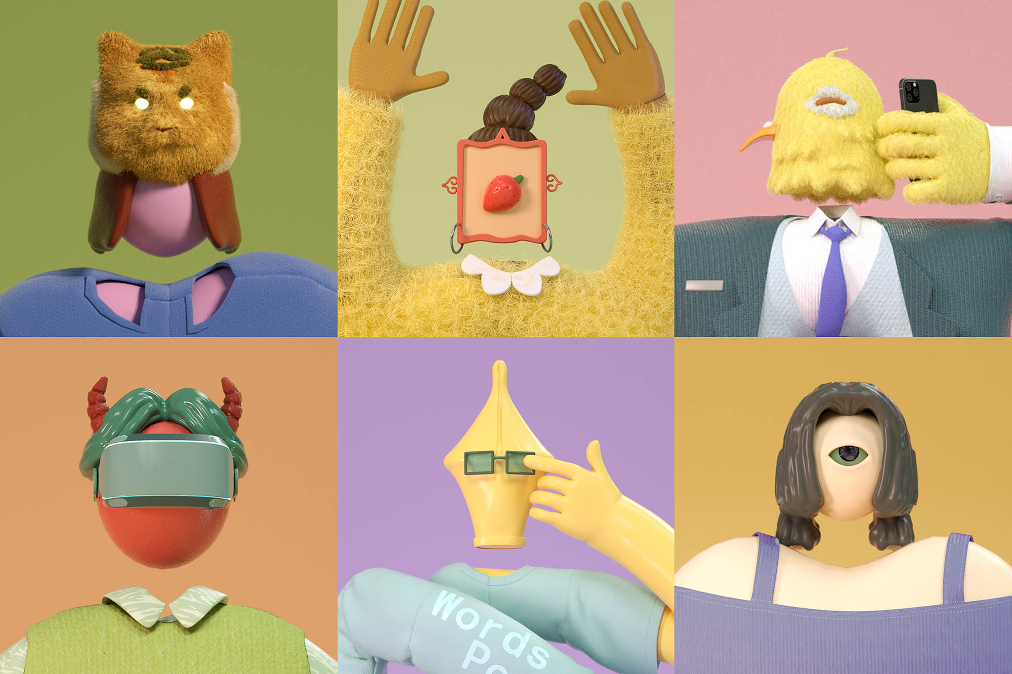 RABBITIE视觉设计的个人主页（背景预览） - 主页背景设置 - 站酷设计师RABBITIE视觉设计原创素材 - 站酷ZCOOL