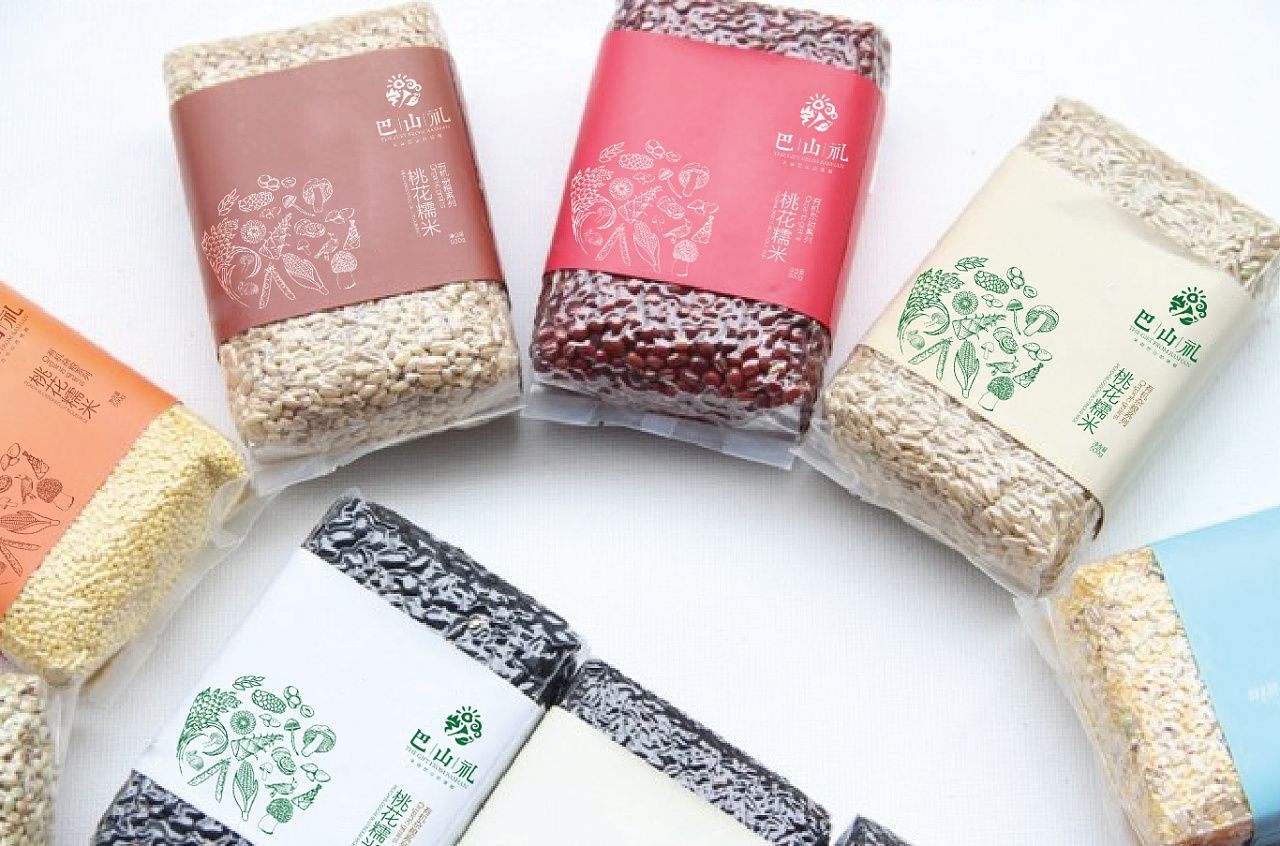 巴山礼 - 农产品包装设计 -万城文化