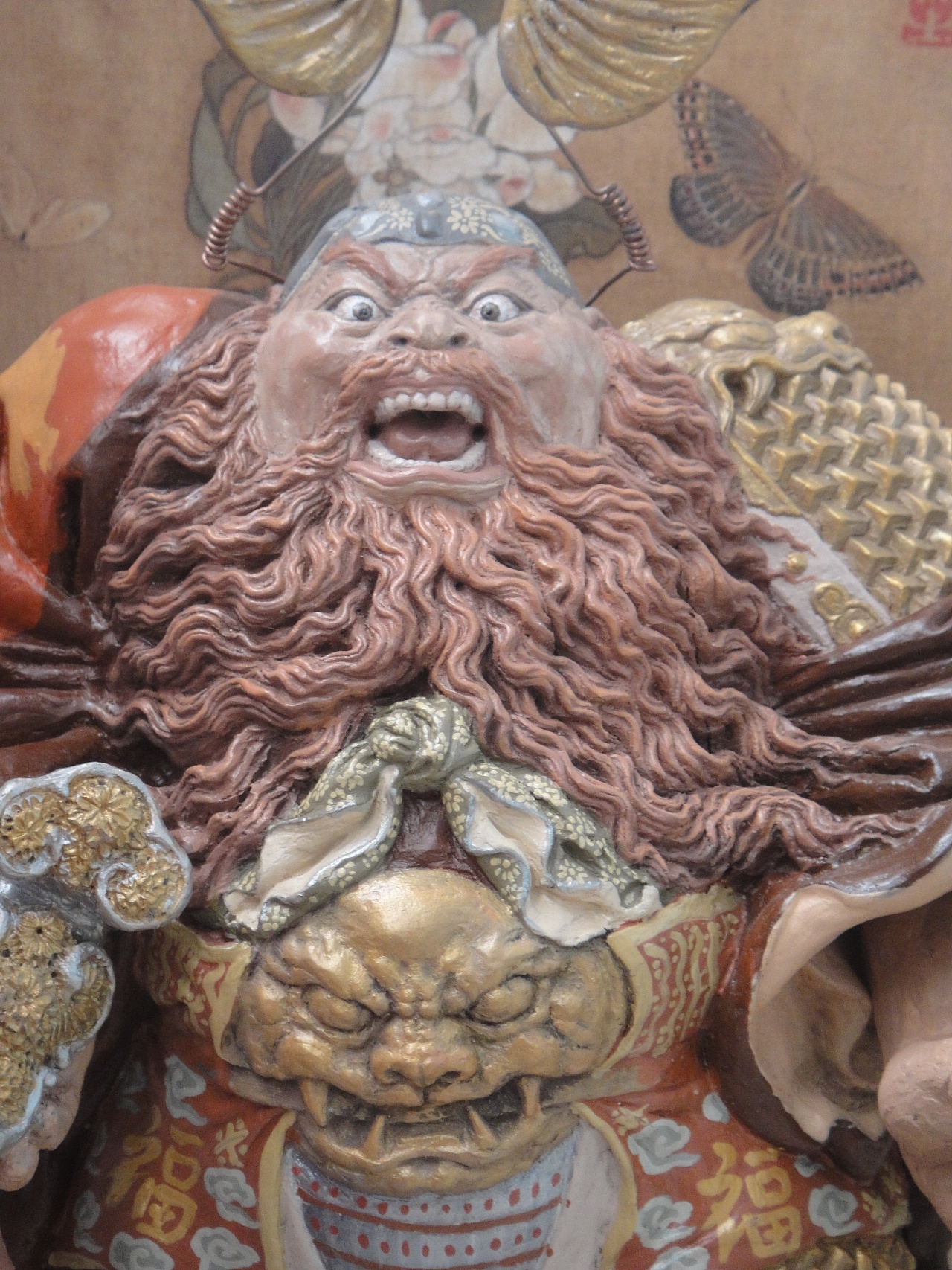 传统泥塑——钟馗