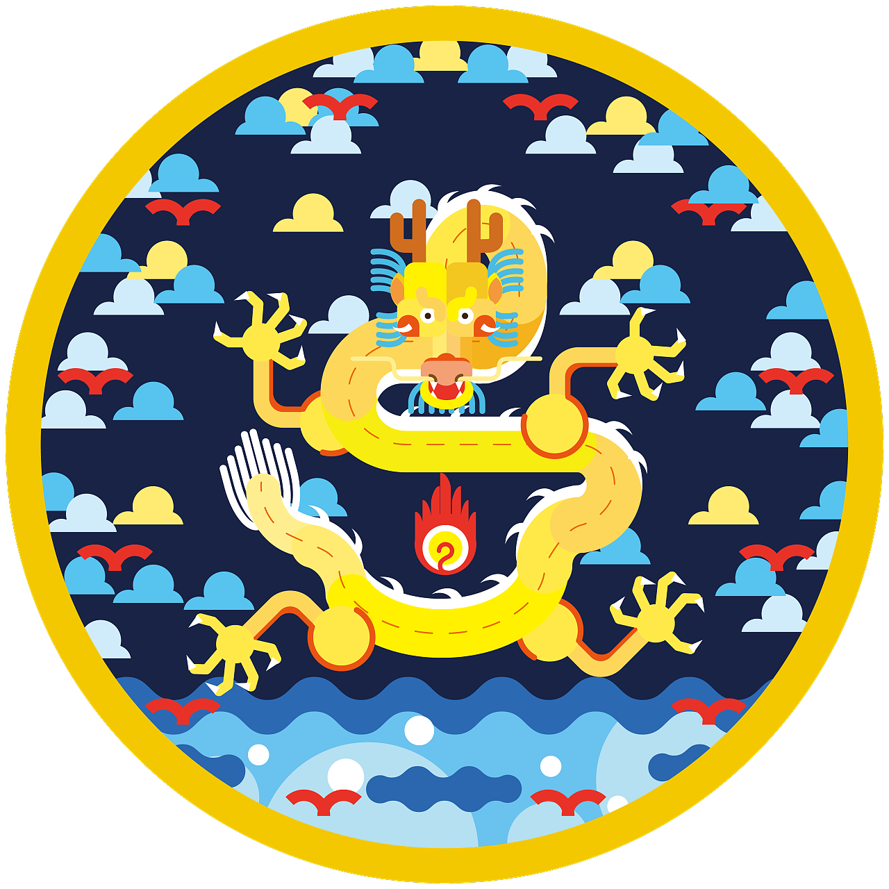 补雀拾遗:官服补子的扁平化再设计