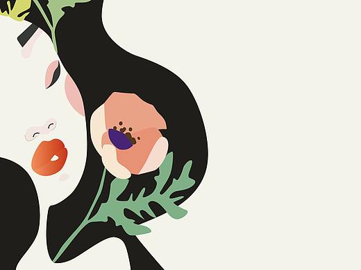 古典插画『媚眼含羞合，丹唇逐笑开』临摹练笔