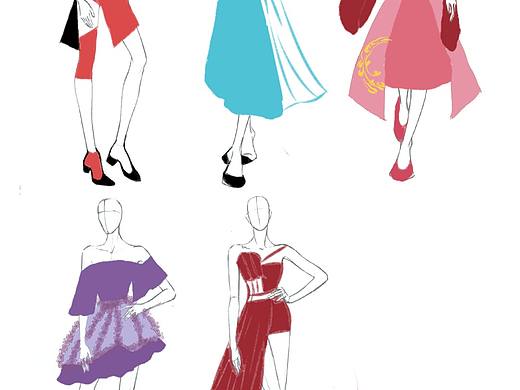 服装设计（个人主页-ZNzAzMjI3MTI=） - 其他服装 - 站酷设计师xy希月原创素材 - 站酷ZCOOL