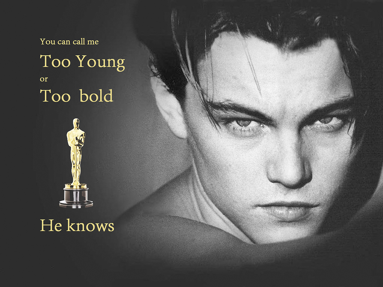 祝贺莱昂纳多奥斯卡