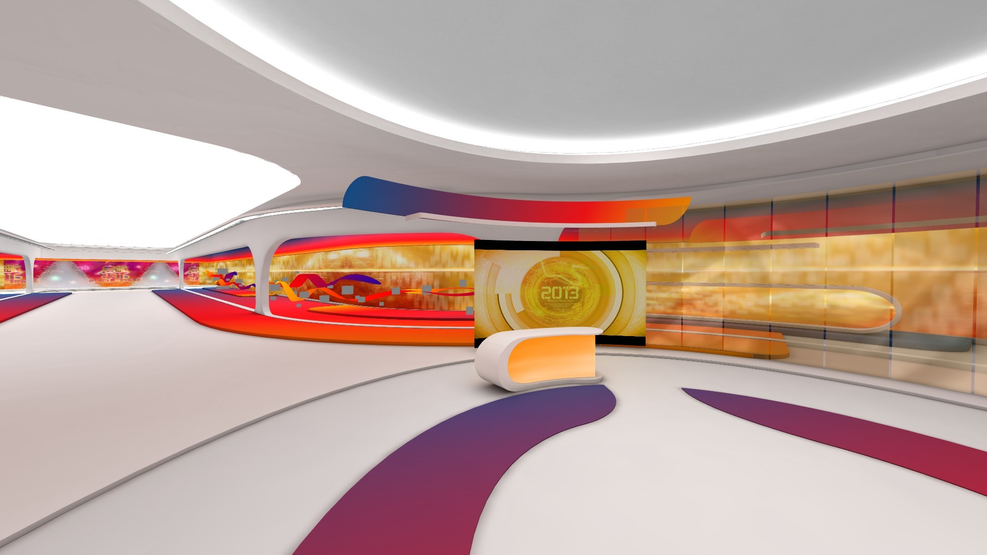 酷酷哒三维演播室