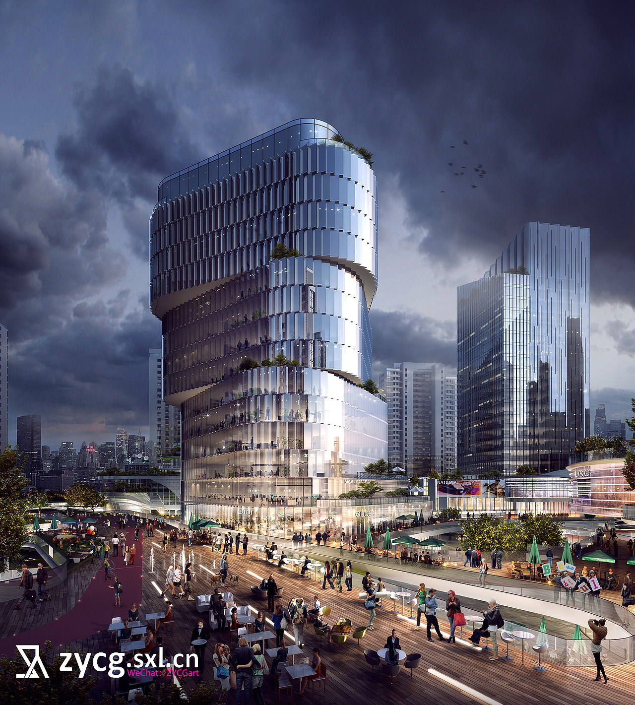 ZYCG建筑可视化