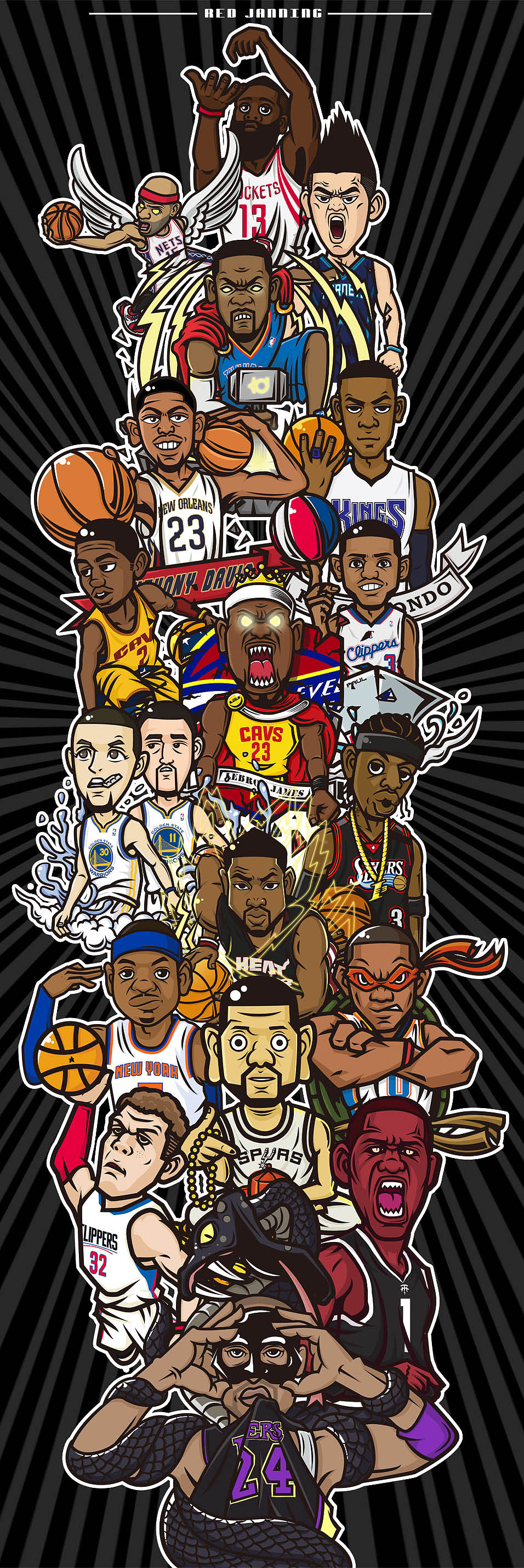 你好nba球星大集合