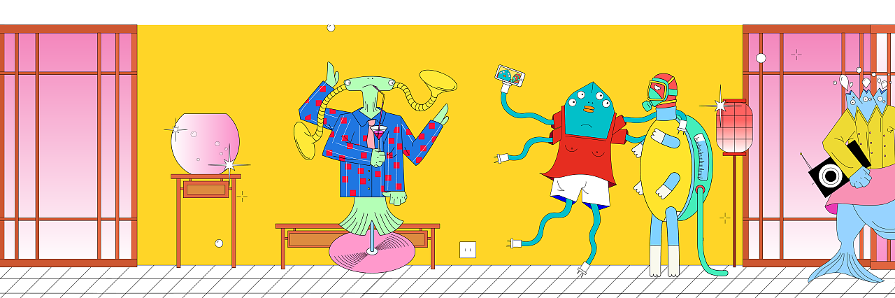 「水怪异志」The Strange Tale of Water Monster（图ZMTMzNjYyMzky） - 概念设定 - 站酷设计师JiUCAi韭菜原创素材 - 站酷ZCOOL