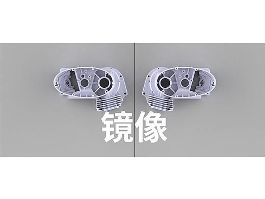 [实例] KeyShot中如何实现几何体的镜像操作？