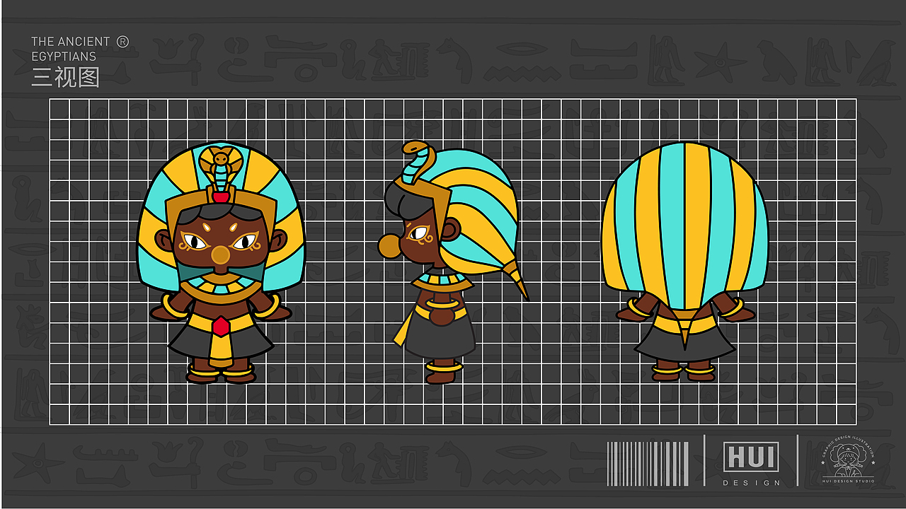 埃及王扑克牌（图ZMjU5ODI3Nzcy） - 商业插画 - 站酷设计师HuiDesignStudio原创素材 - 站酷ZCOOL