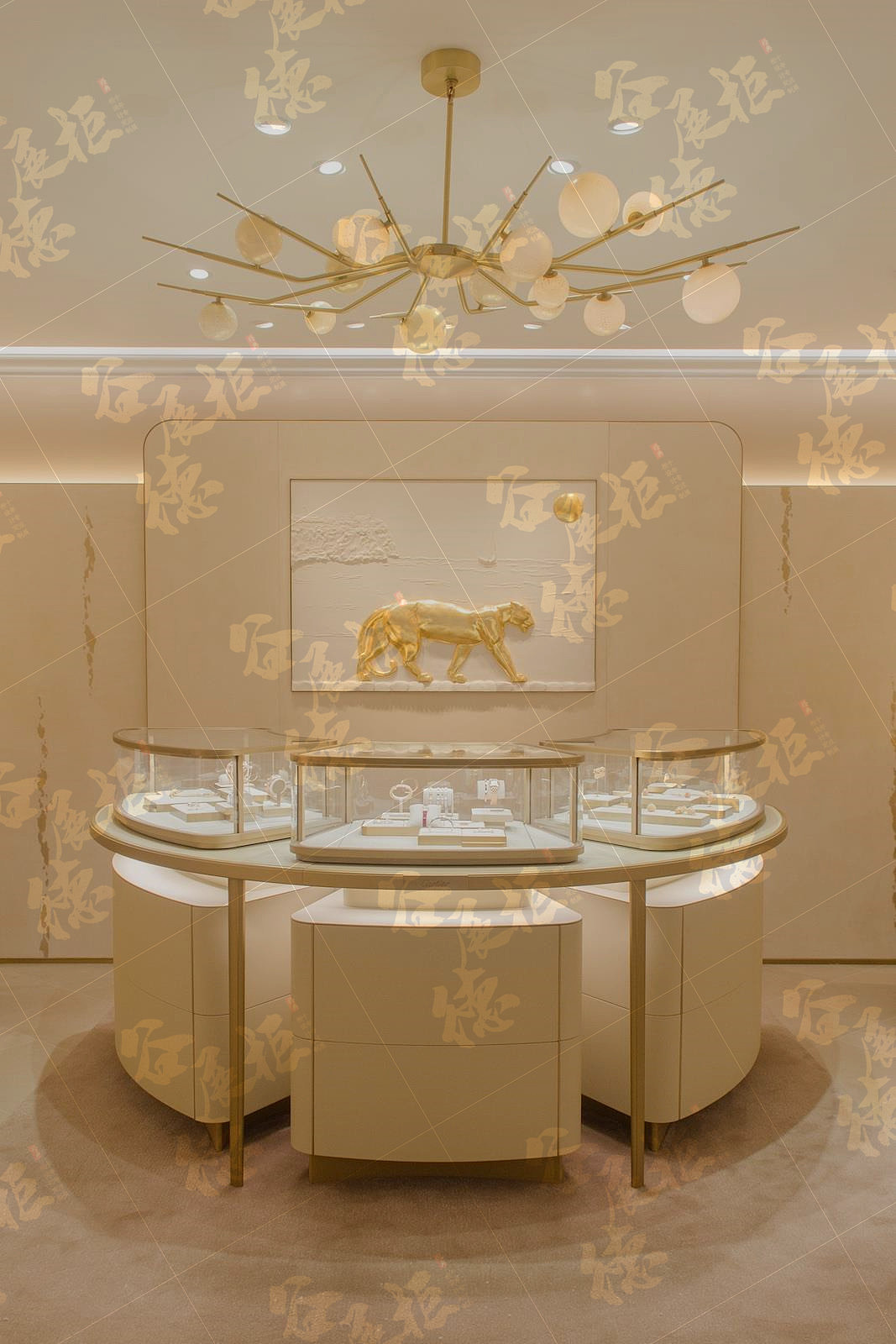 珠寶門店展示（圖ZMjY5MjE0NjQw） - 展陳設計 - 站酷設計師谷德珠寶展柜原創(chuàng)素材 - 站酷ZCOOL