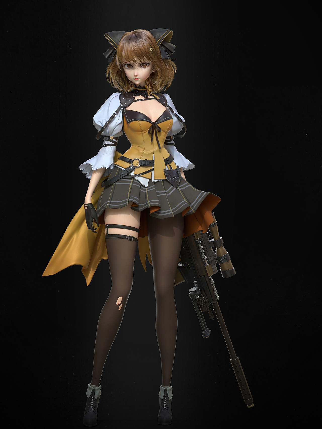 线下班 夏琉璃 3D作品