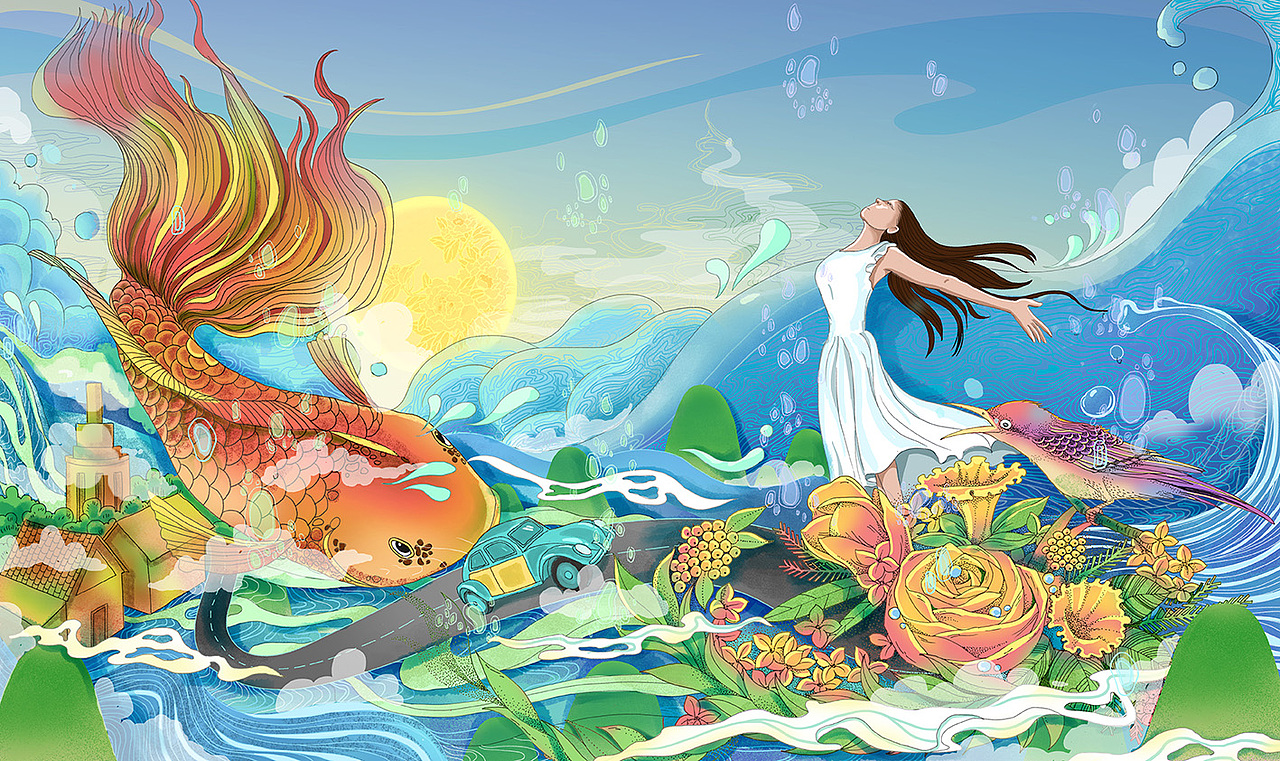 海（图ZNTg1MzA4ODA=） - 图案 - 站酷设计师勇敢的面条原创素材 - 站酷ZCOOL