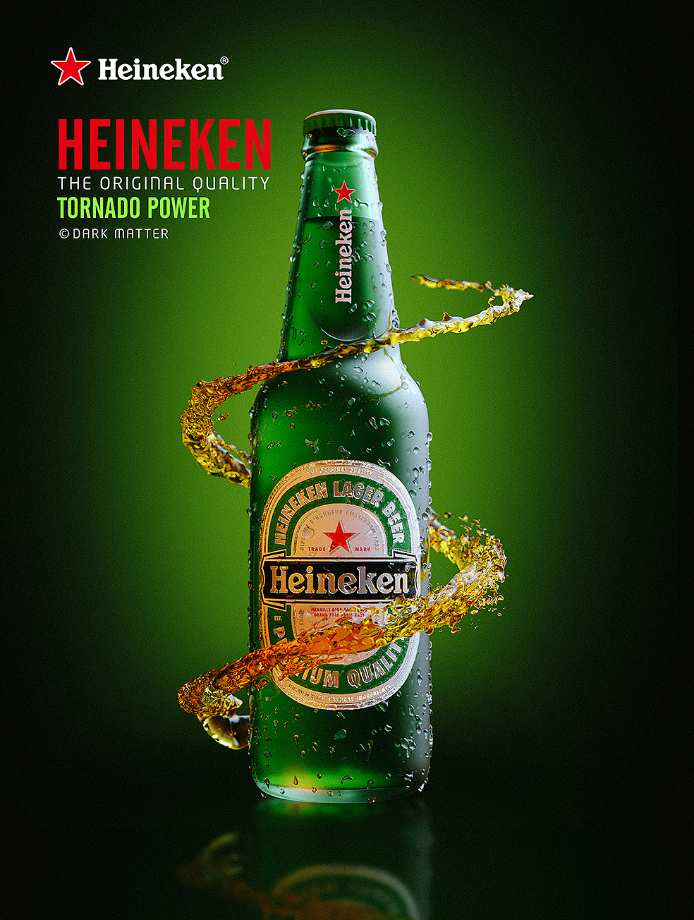 heineken | 喜力啤酒视觉海报