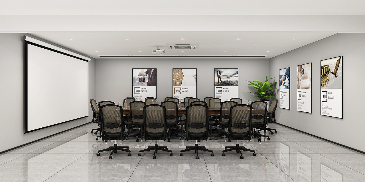 V8全景制作|「工装办公楼」