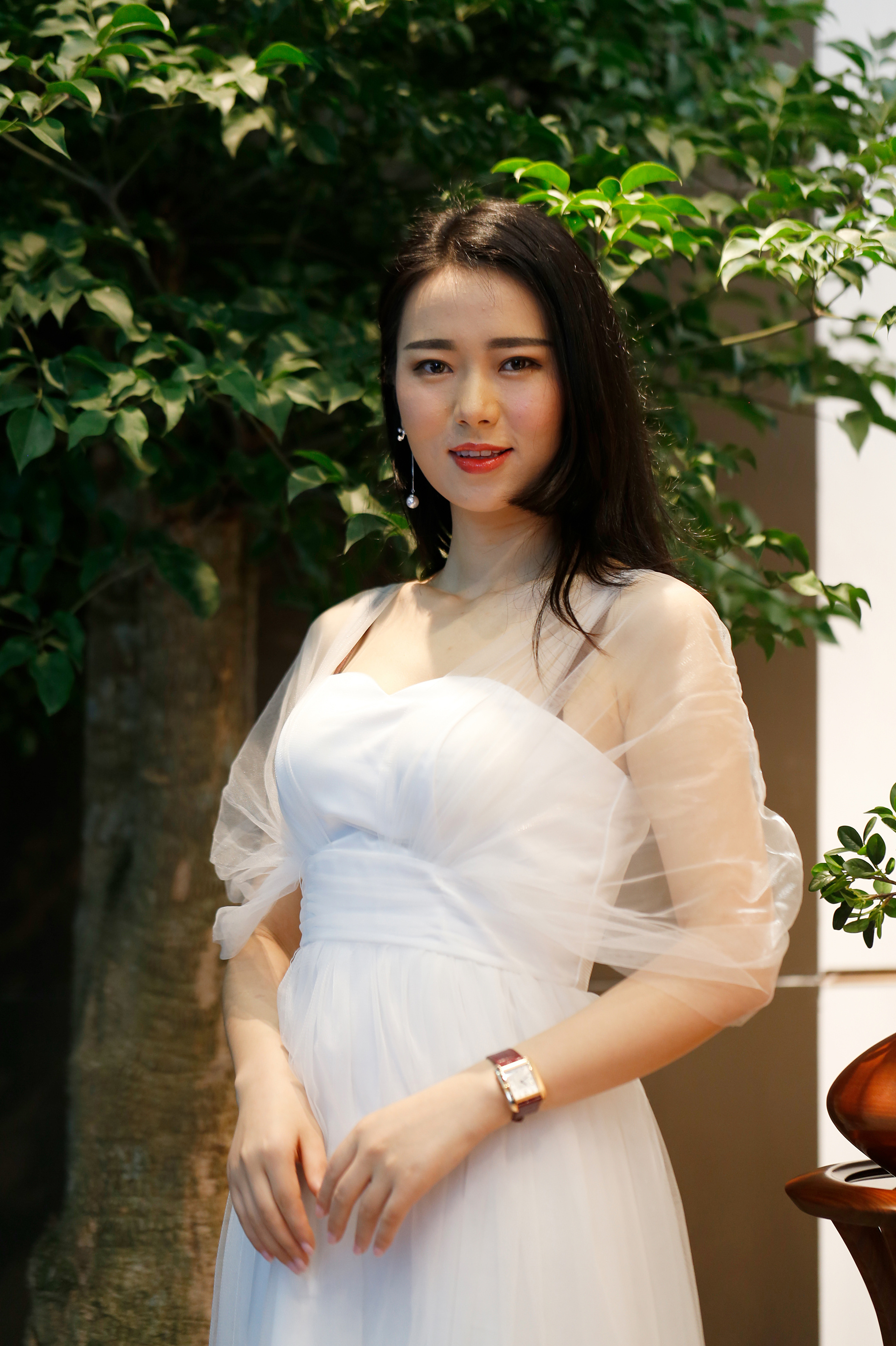 家具展会模特摄影3 活动现场女模特拍摄 人像拍照