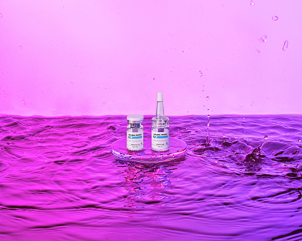 自然旋律 X木鸣--化妆品静物场景拍摄精修图