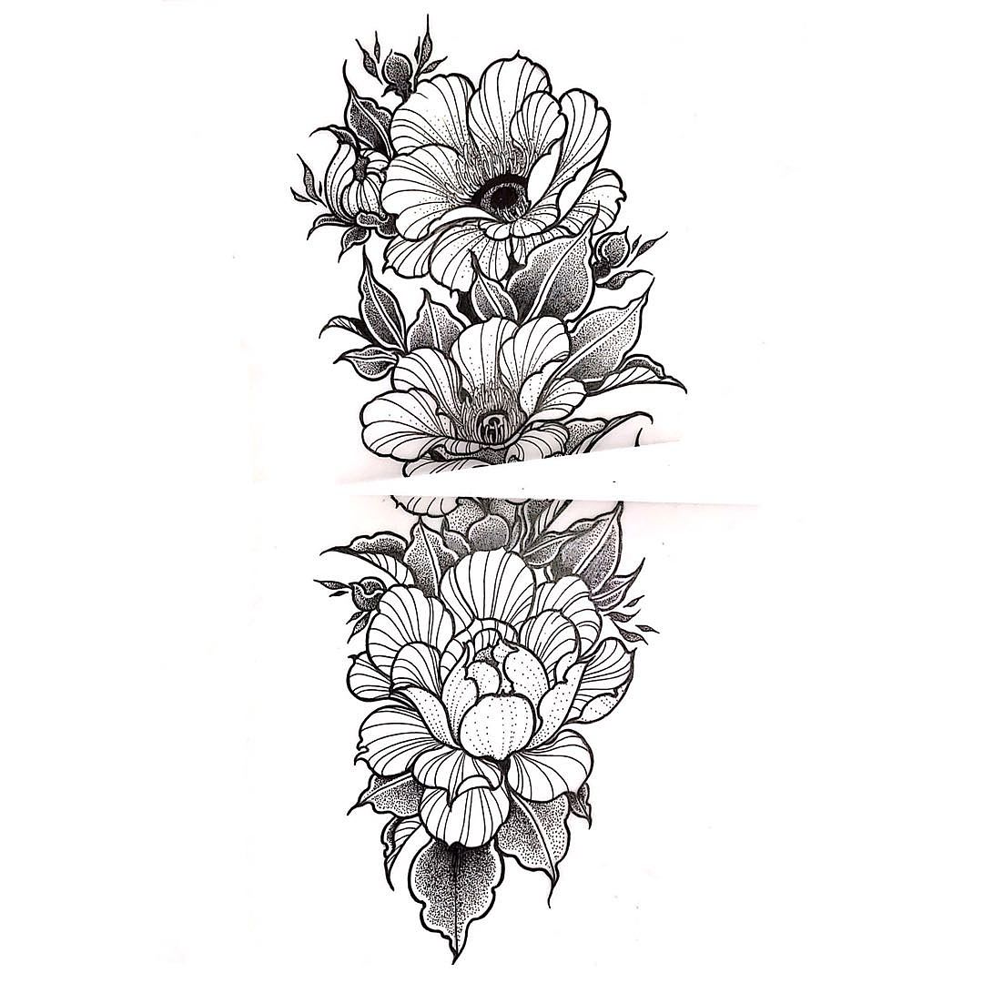 TATTOO DESIGN（图ZMTU1NjM3Mzgw） - 艺术插画 - 站酷设计师PattiWWW原创素材 - 站酷ZCOOL