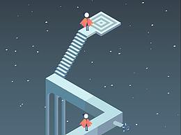 AI绘制2.5D风格插画纪念碑谷