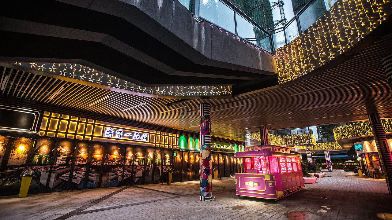 商业街氛围包装|佛山三水冠军城