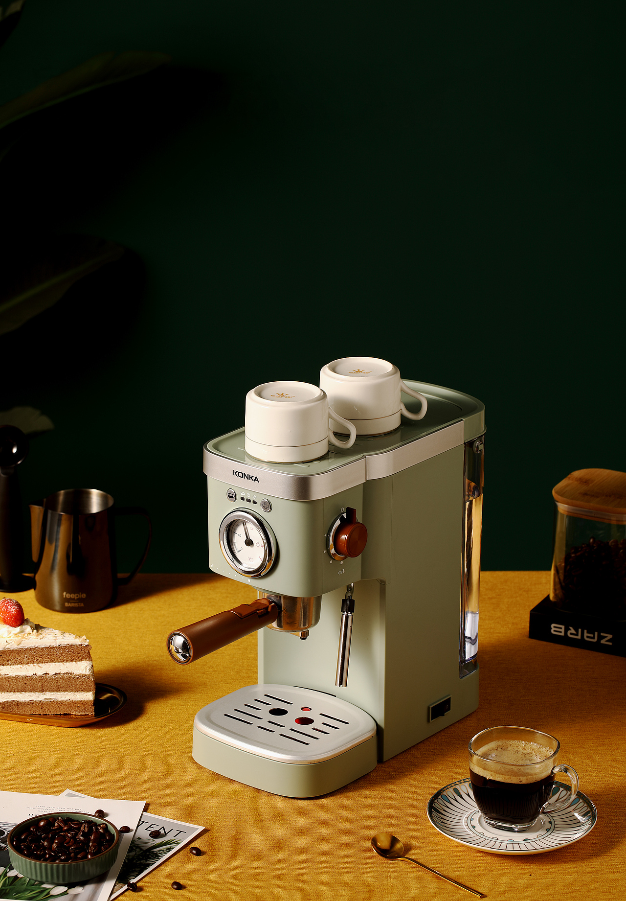 咖啡机产品拍摄