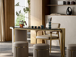 茶桌效果图分享