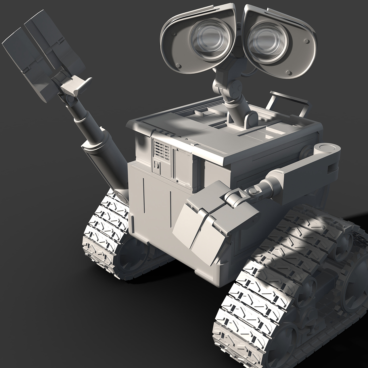 wall-e建模与白模渲染（图ZNTcyOTIxMzI=） - 动画/影视 - 站酷设计师D_w丶原创素材 - 站酷ZCOOL