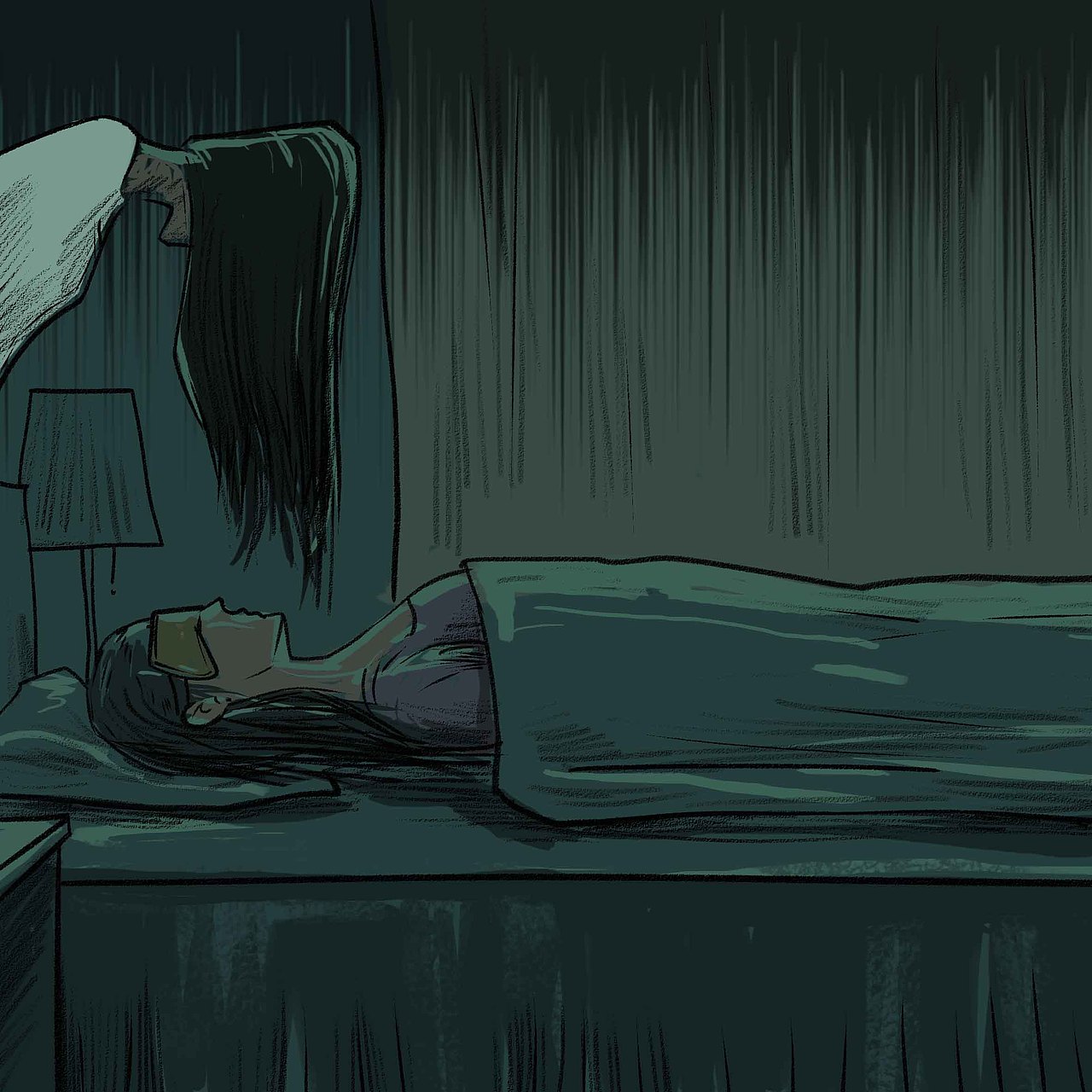 恐怖漫画 女鬼整容液（图ZNTAxMjIxNDA=） - 中/长篇漫画 - 站酷设计师昊昊HOWHOW原创素材 - 站酷ZCOOL