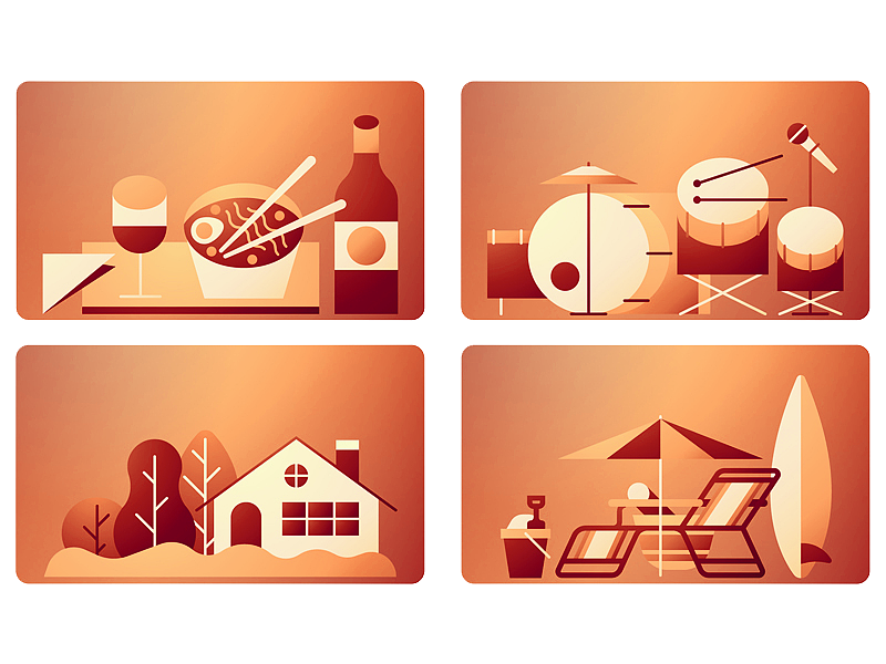 颜色与造型练习