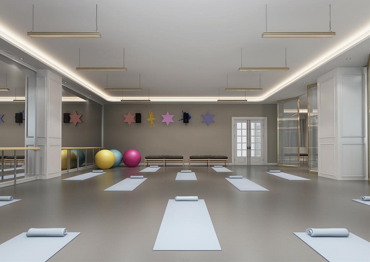 晨趣设计——索菲拉舞蹈房装修设计效果图片|空间|室内设计|晨趣设计 - 原创作品 - 站酷 (ZCOOL)