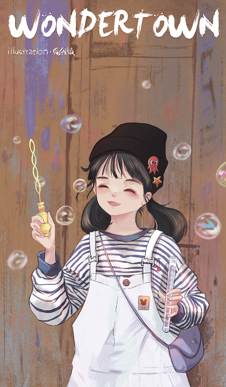 向往镇 临摹（图ZMjU4Nzk1Mzg4） - 创作习作 - 站酷设计师Csun丶原创素材 - 站酷ZCOOL