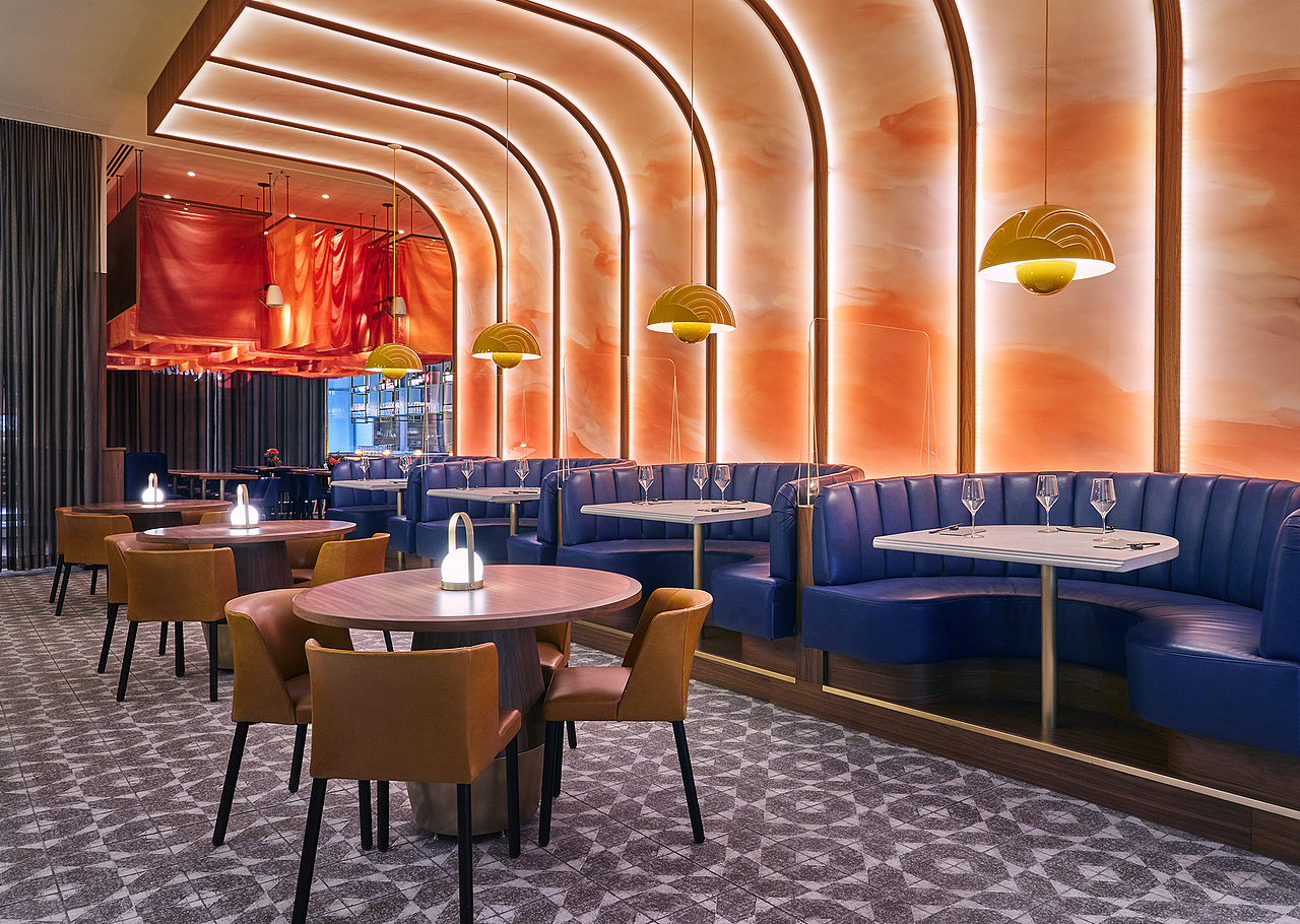 网红餐厅设计（图ZMjg5MDUwNDM2） - 家装设计 - 站酷设计师峰域空间设计原创素材 - 站酷ZCOOL