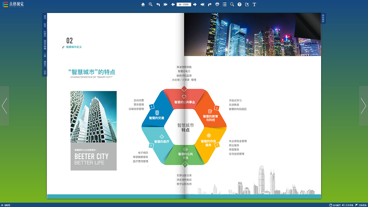 高品质智慧城市通信行业画册更多作品主页网址