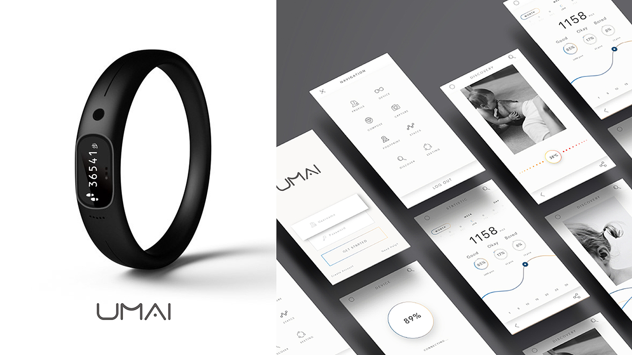 悠迈 智能手环logo设计