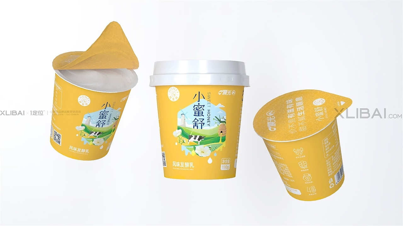 包装 | 晨光蜂蜜酸奶产品包装策略设计 | 小李白(图ZMjU1NjQzMjk2) - 包装 - 站酷设计师小李白广告策划原创素材 - 站酷ZCOOL