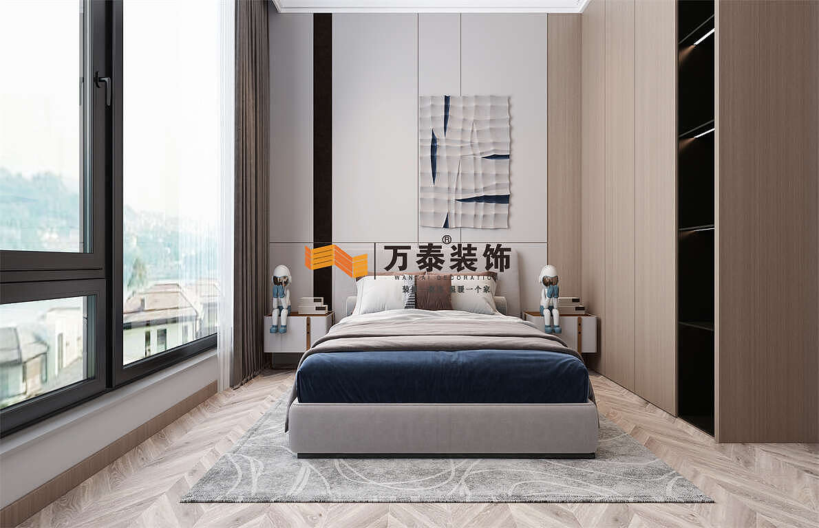 济南万泰装饰设计师-次卧