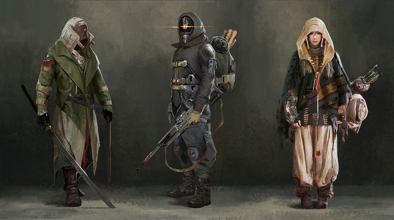 一组角色设定（图ZMTI1MjUyNjQ4） - 概念设定 - 站酷设计师大力_WDl原创素材 - 站酷ZCOOL