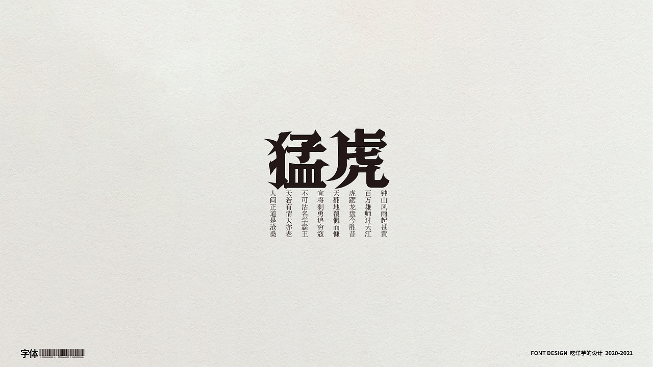 2020字体设计总结