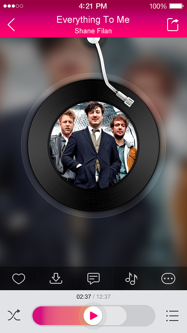 网易云音乐设计练习