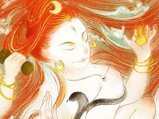 秘境吴哥 插画设计（个人主页-ZNDIzNzkzODA=） - 商业插画 - 站酷设计师青w色原创素材 - 站酷ZCOOL