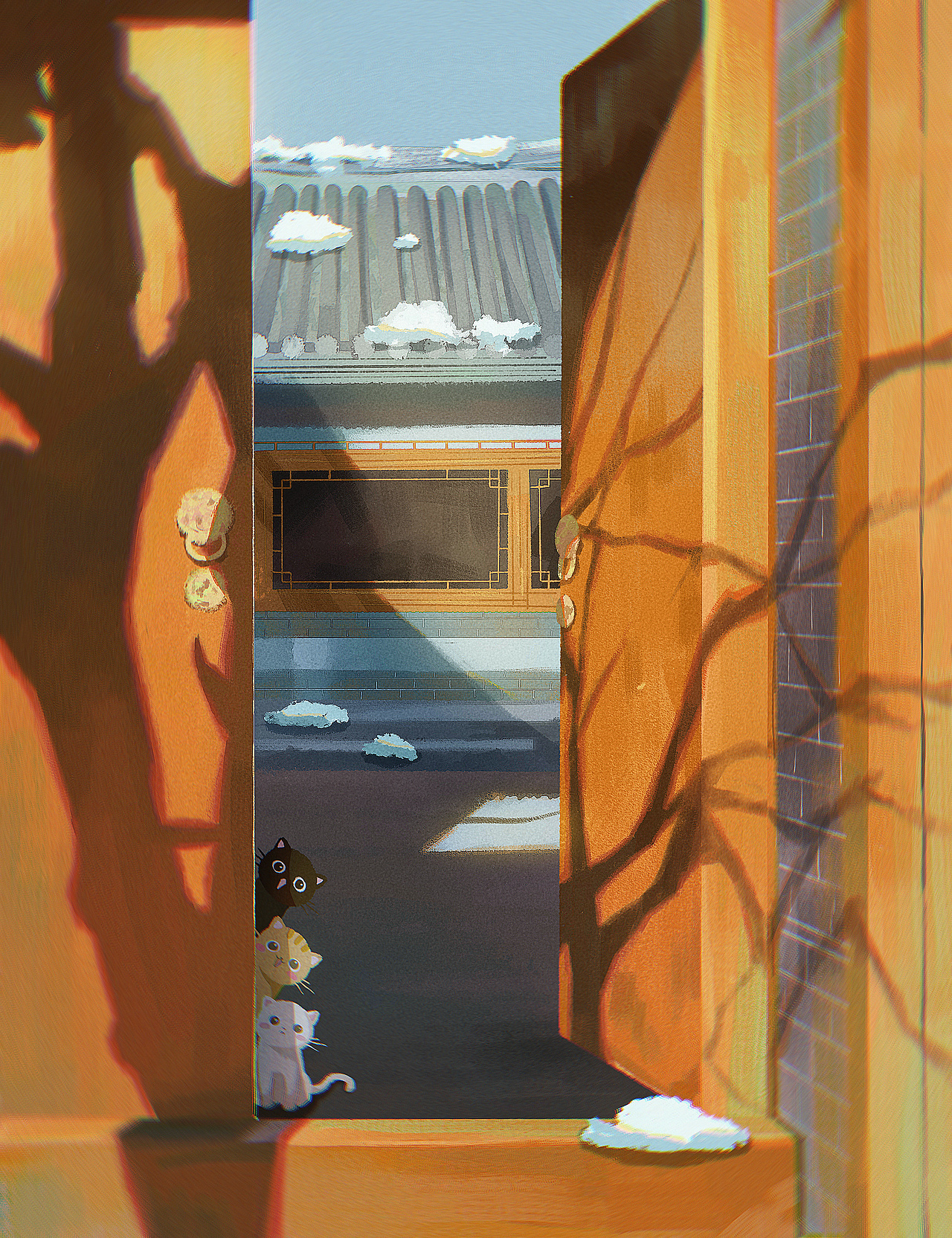 色彩60天挑战之饭团旅行记（图ZMjc1NjI2Nzg4） - 创作习作 - 站酷设计师白猫白喵原创素材 - 站酷ZCOOL