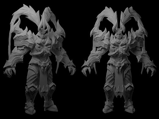 人物灰模雕刻(一)