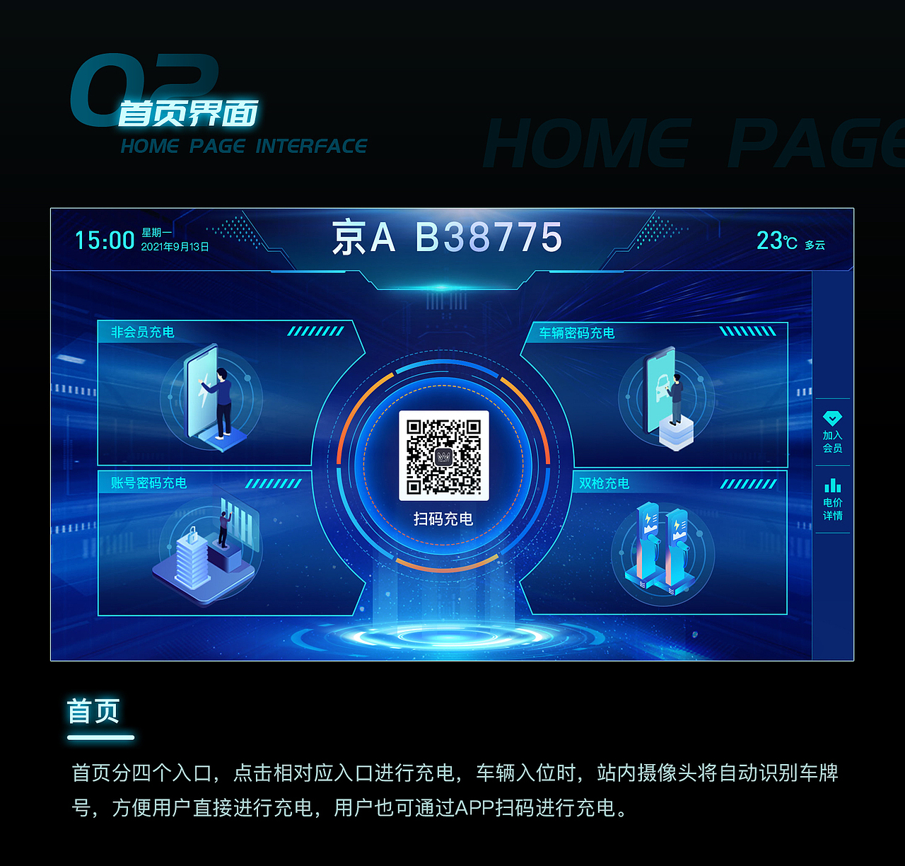 特瓦特超级充电站充电屏幕端页面设计（图ZMjc4MzY2NDYw） - 软件界面 - 站酷设计师AiZst原创素材 - 站酷ZCOOL