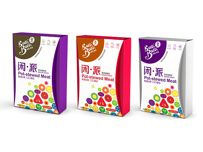 波拉波拉 闲派系列包装设计（图ZOTIyMTEzMg==） - 包装 - 站酷设计师AOCHDA奥创原创素材 - 站酷ZCOOL