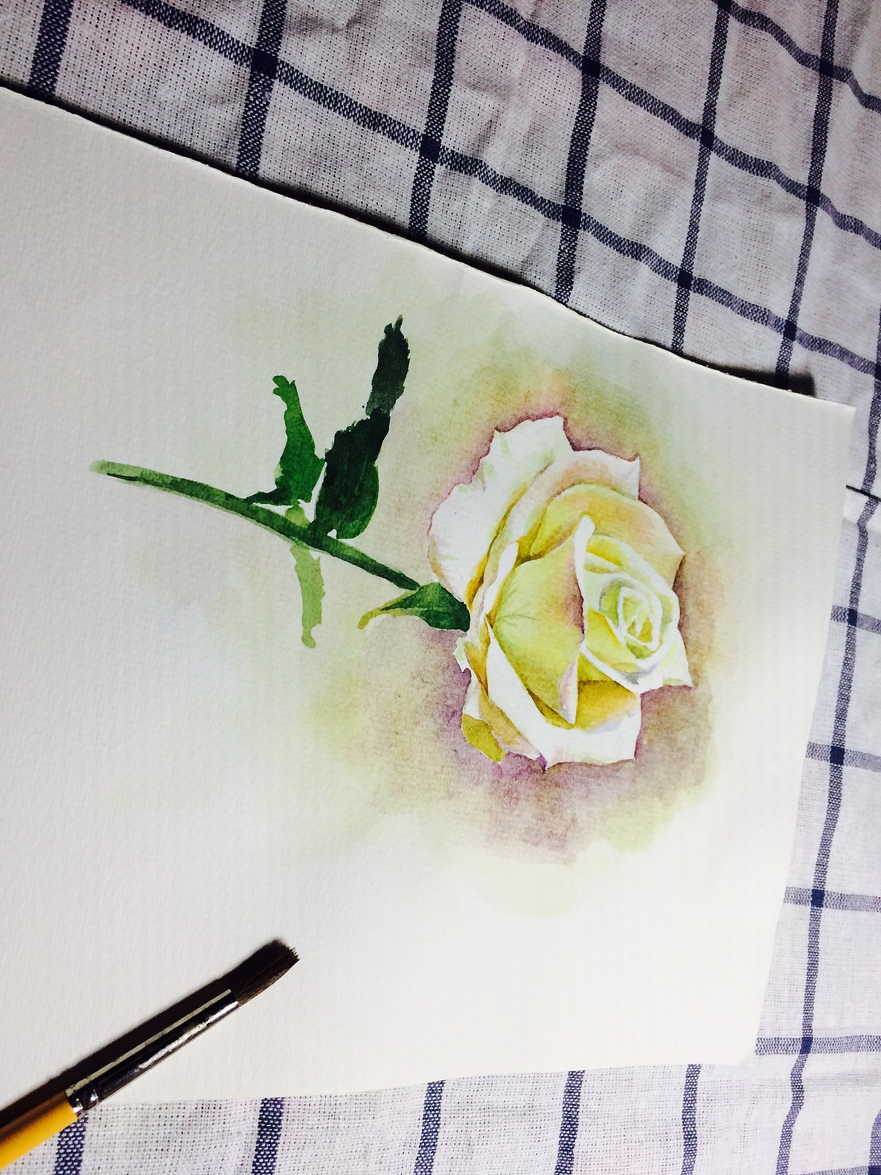 【集予水彩老师】华华的轻水彩