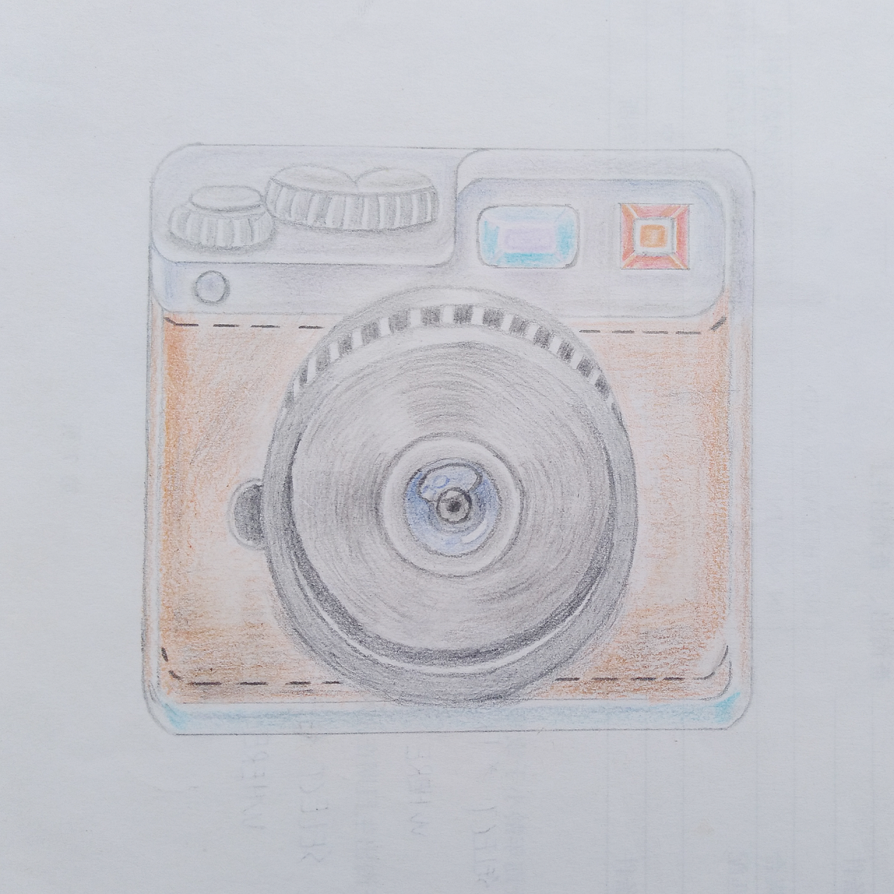 彩铅手绘_相机
