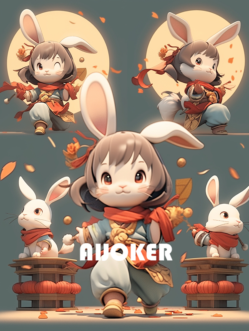 MJ AI生成 IP设计19