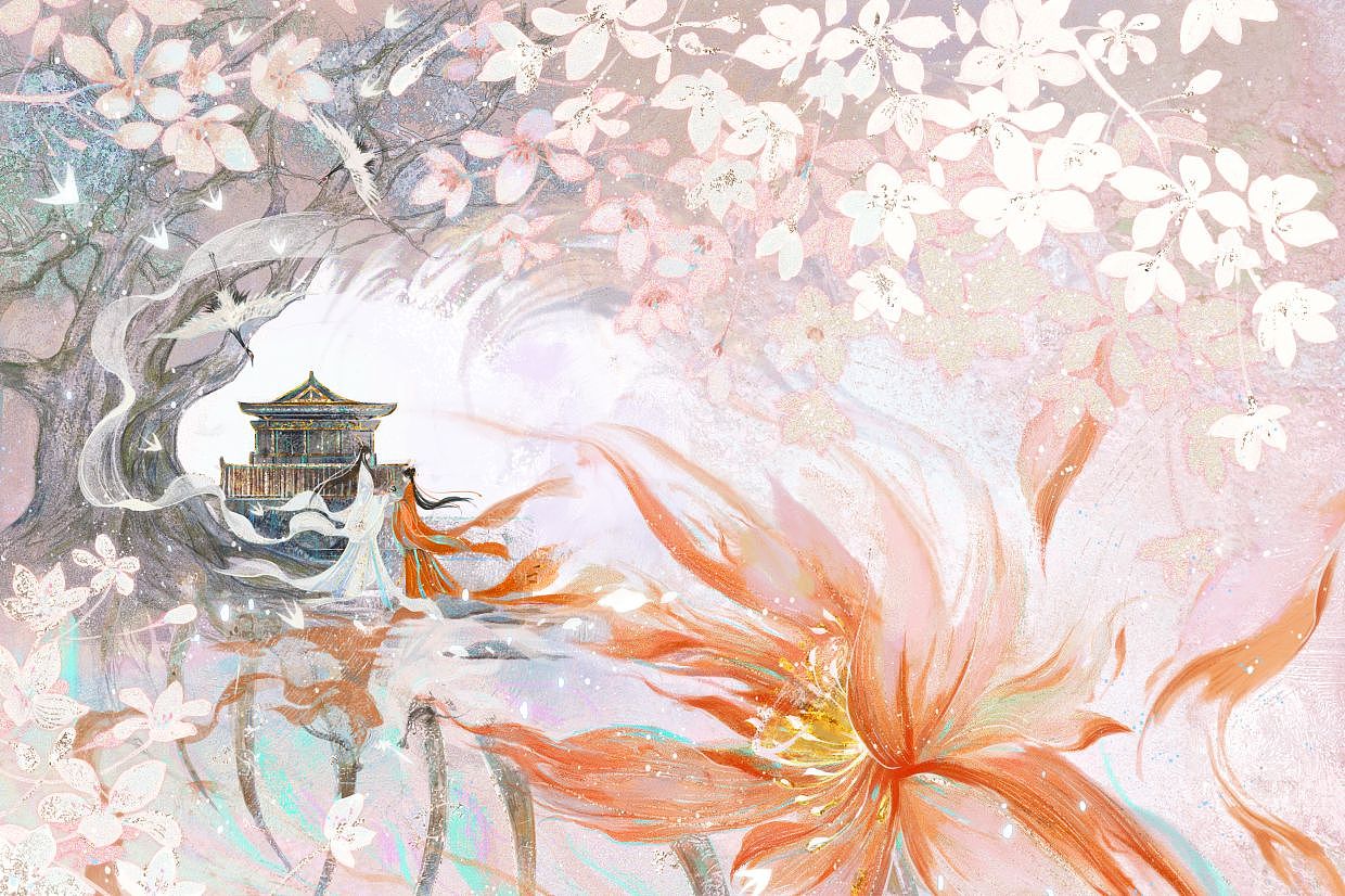 红莲（图ZMzI1NTI4NDg4） - 商业插画 - 站酷设计师与荷ZJD原创素材 - 站酷ZCOOL