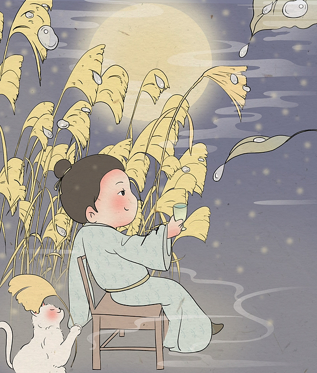 二十四节气之秋季合集（图ZMzI0NDg0NDky） - 创作习作 - 站酷设计师你好请叫我财智原创素材 - 站酷ZCOOL