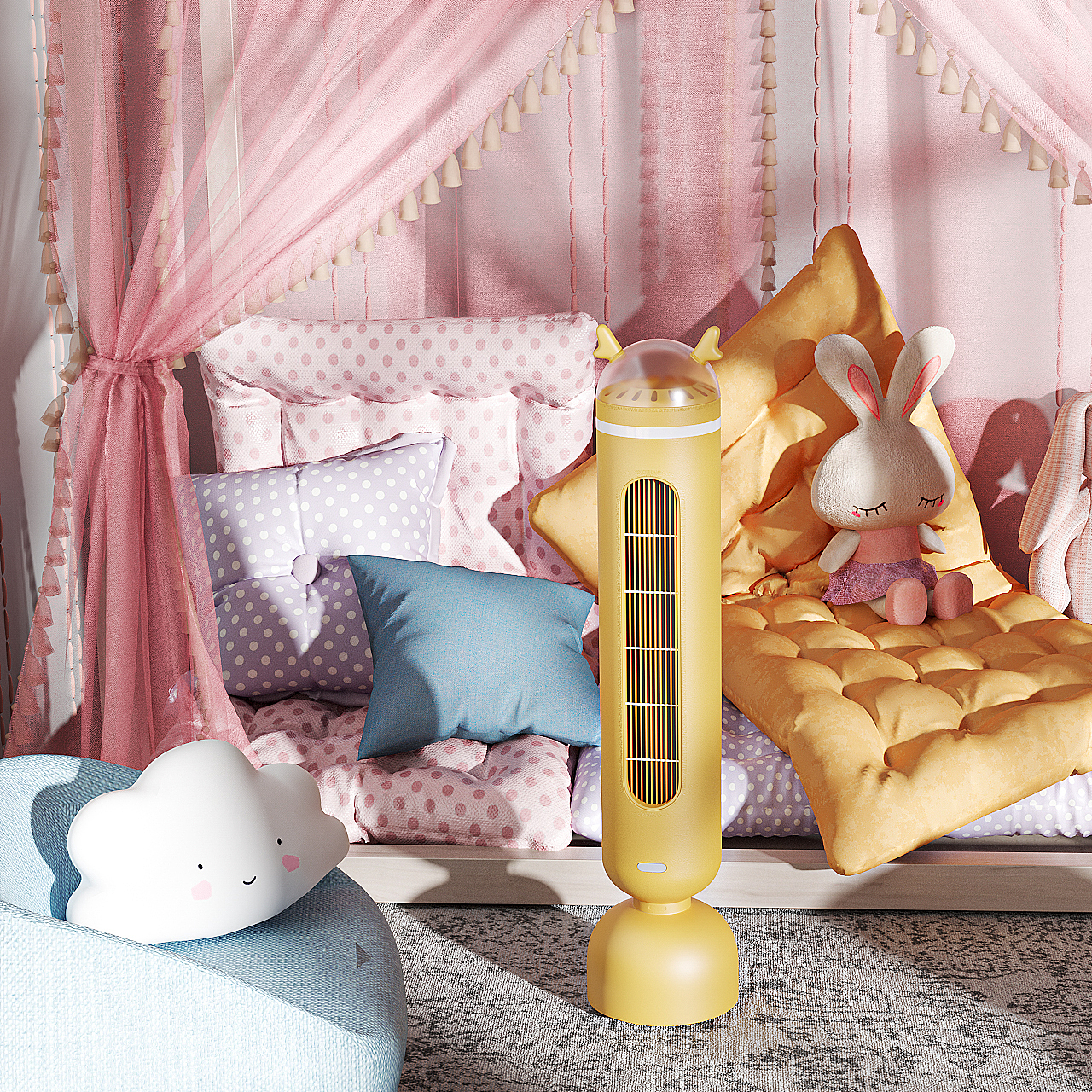 产品渲染丨写实场景丨榴莲学姐